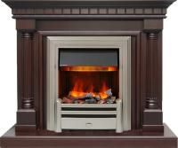 Каминокомплект Dallas - Темный дуб с очагом Chesford