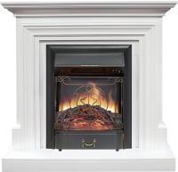 Каминокомплект Bradford - Белый с очагом Majestic FX Black