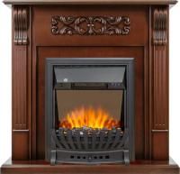Каминокомплект Venice - Махагон коричневый антик с очагом Aspen Black