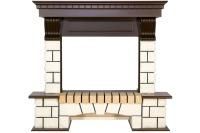 Портал Pierre Luxe - Белый / Темный дуб (Ширина 1150 мм)