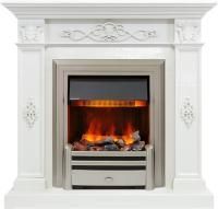 Каминокомплект Derby - Белый дуб с очагом Chesford