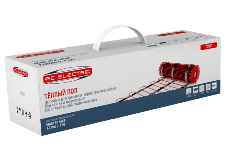 Мат нагревательный AC ELECTRIC ACMM 2-150-2.5 (комплект теплого пола) интернет-магазина ТМ-Климат