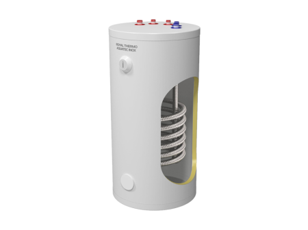 Бойлер косвенного нагрева AQUATEC INOX-T 150 напольный верхнее подключение