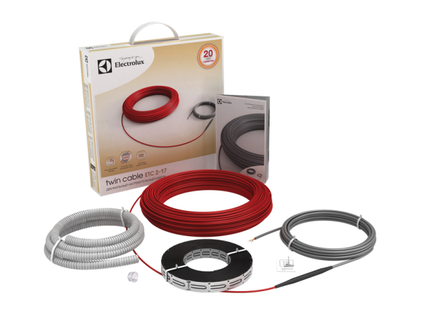 Комплект теплого пола (кабель) Electrolux ETC 2-17-100 интернет-магазина ТМ-Климат